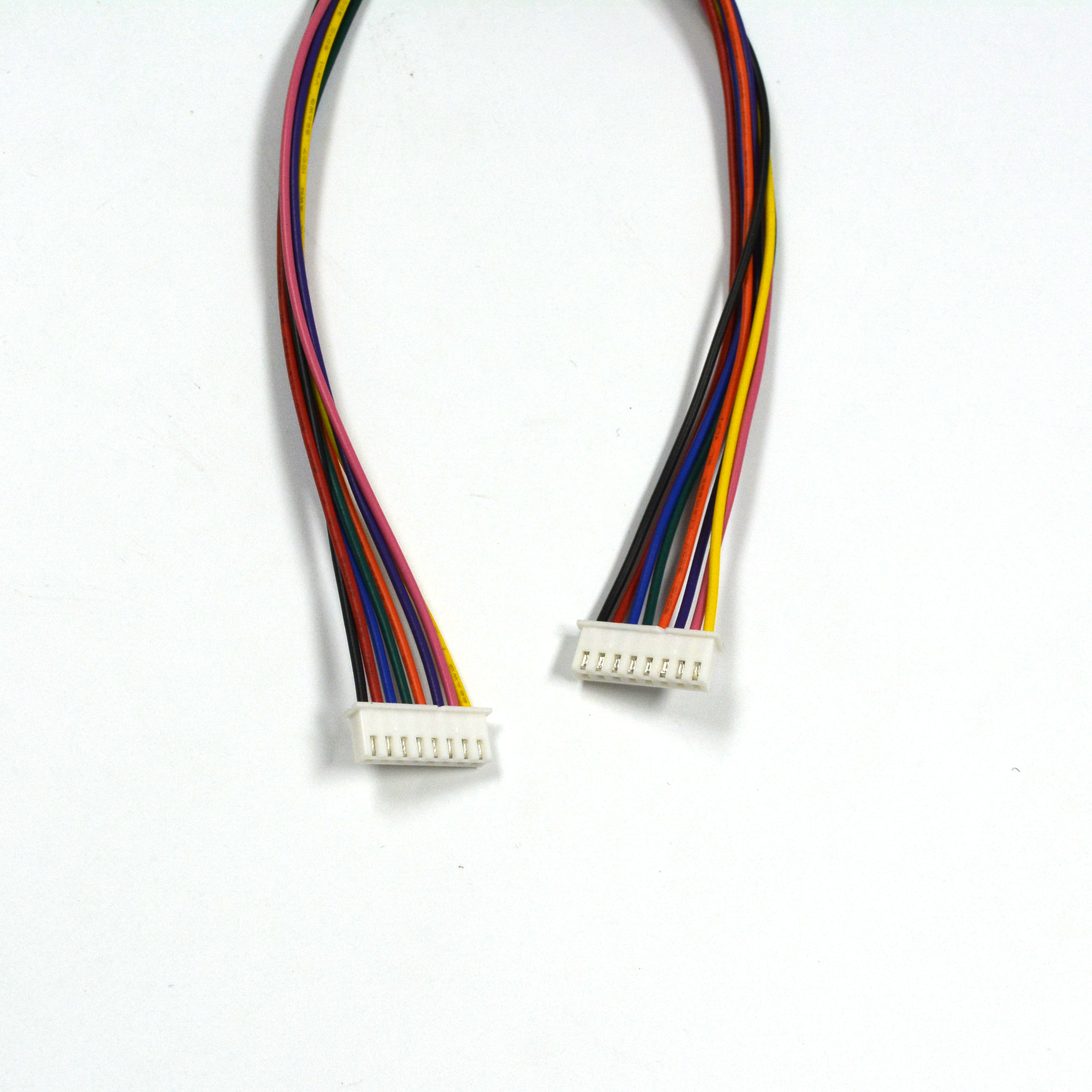 Factory XH2.5-1*8PIN to XH2.5-1*8PIN connector cable assembly with ferrite core