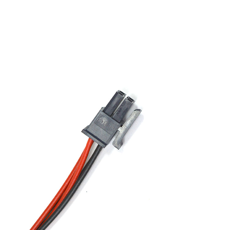 Molex Micro-Fit 3.0 dual row  2 Circuits  430250410 type connector custom wire harness for NUC power