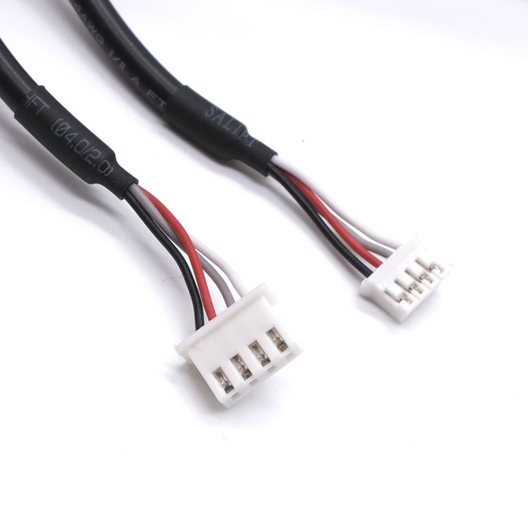 ISO13485 Customized JST2.0 JST2.5 4pin cable assembly