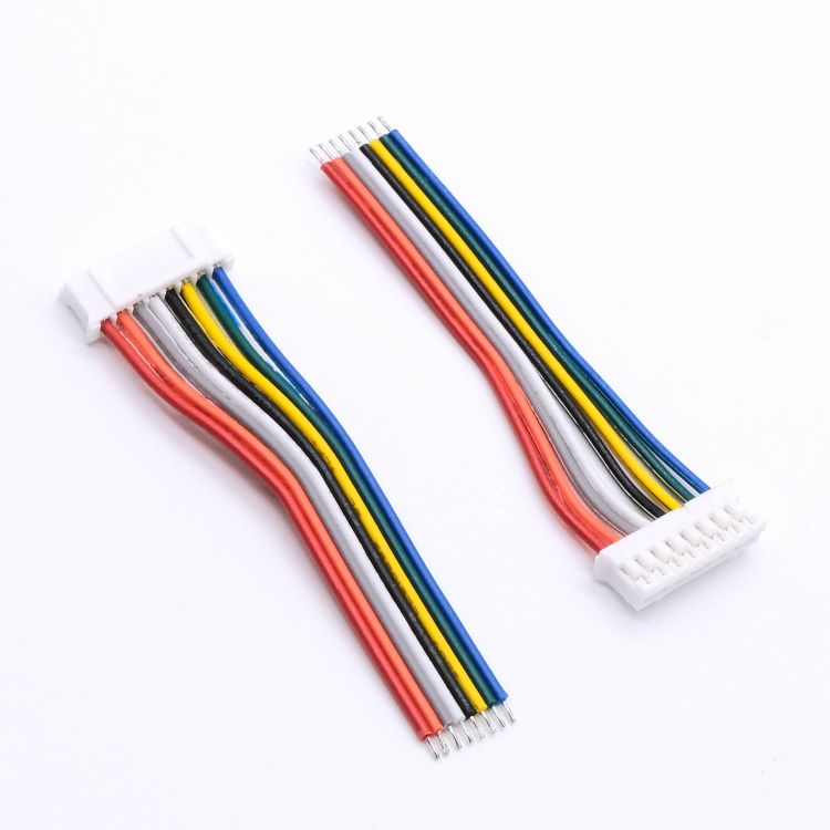 Open end PH2.0 8pin receptacle connector wire harness