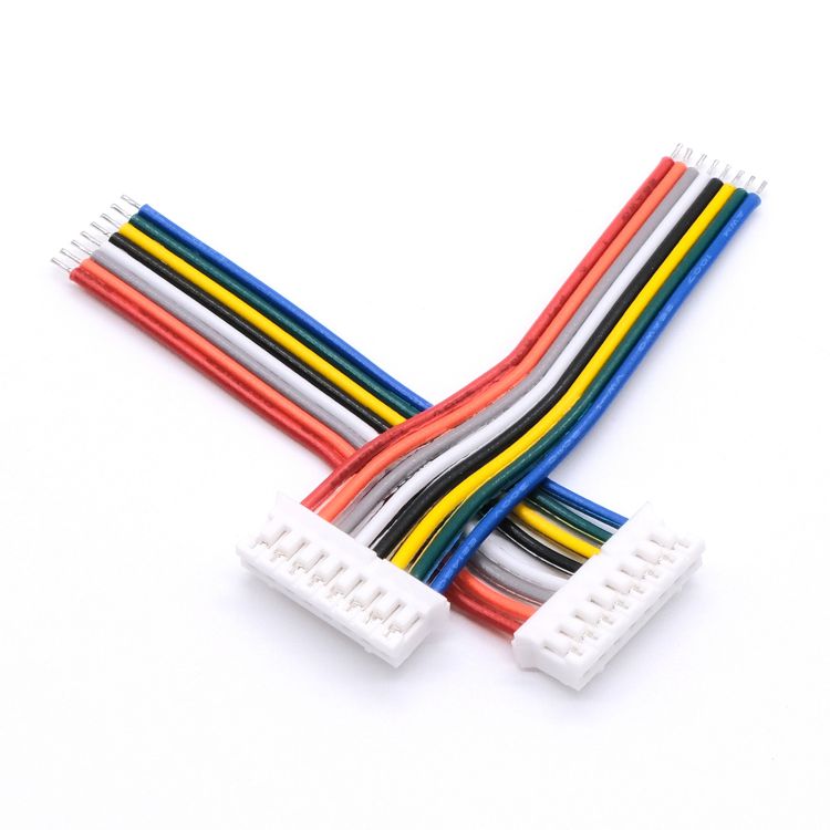 Open end PH2.0 8pin receptacle connector wire harness