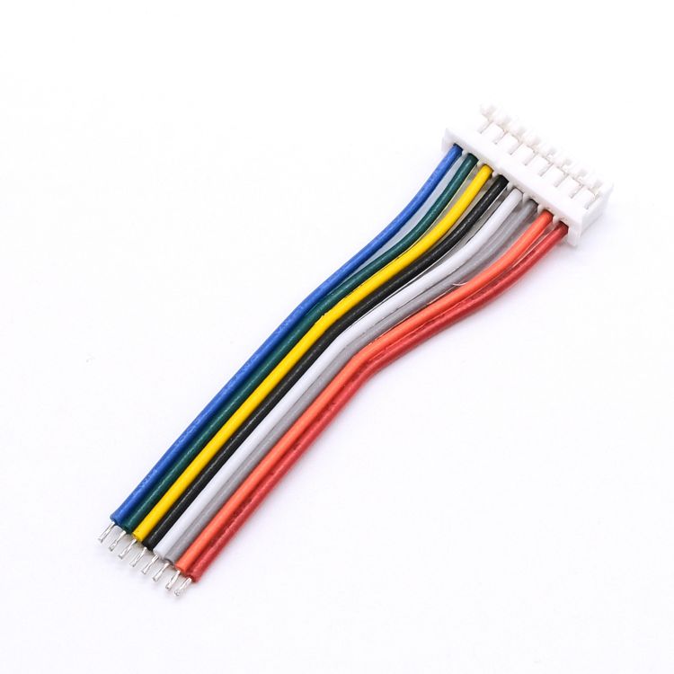 Open end PH2.0 8pin receptacle connector wire harness