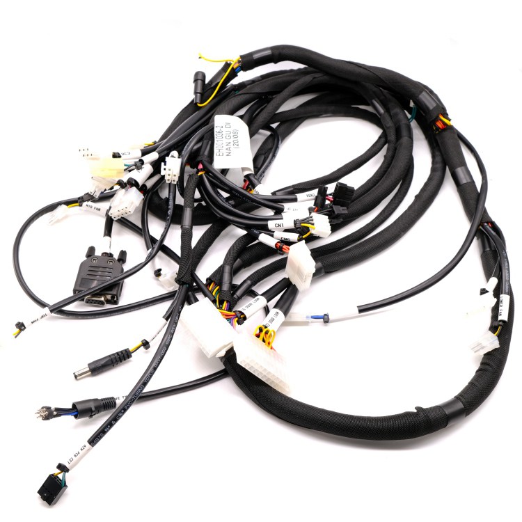 Customized quick connecting robot cable wire harness