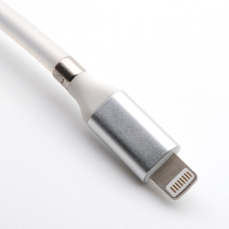 Self winding Magnetic iphone USB data transmission and charging cable