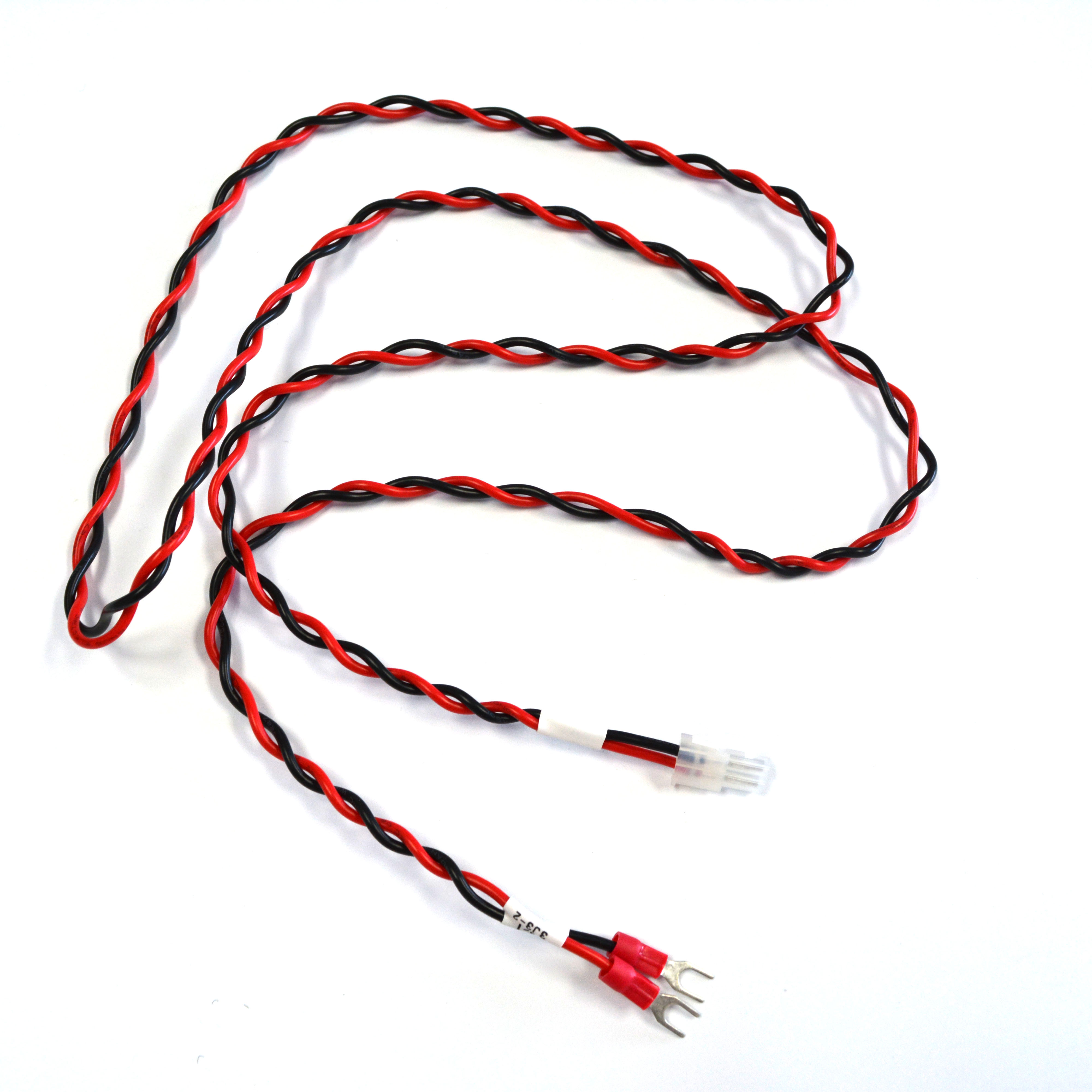 5557 2pin connector to Y spliter insulated fork cable lugs wire harness for power supply