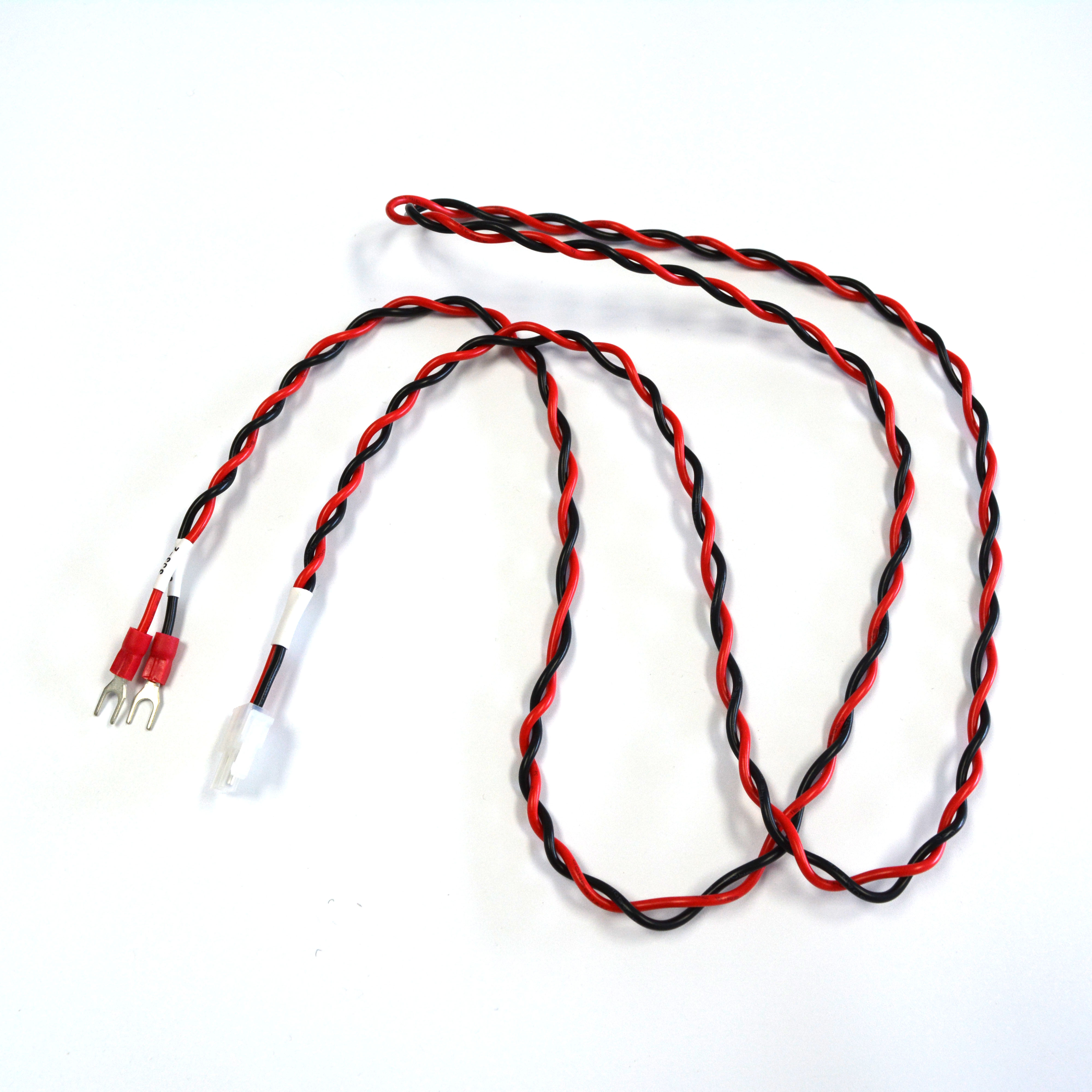 5557 2pin connector to Y spliter insulated fork cable lugs wire harness for power supply