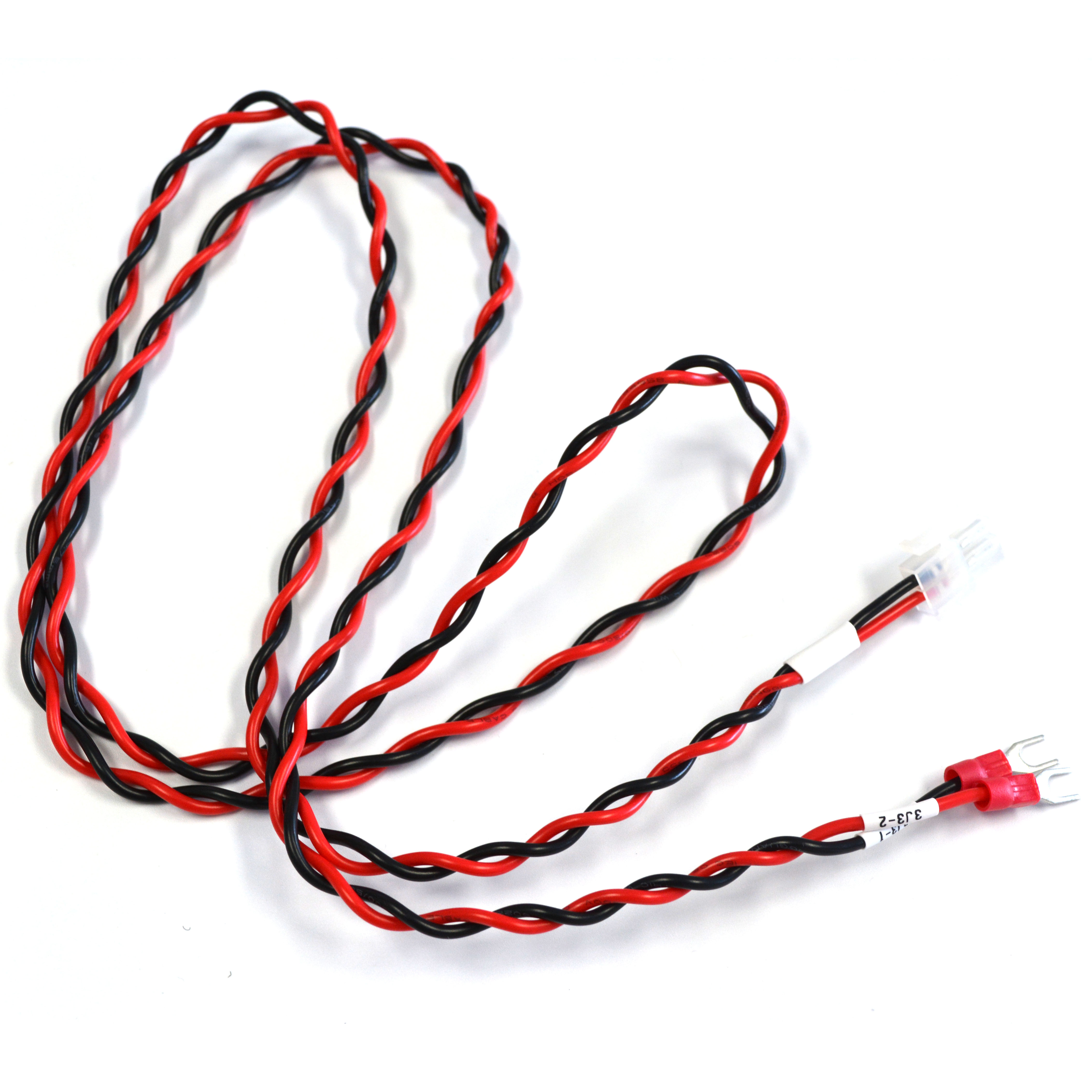 5557 2pin connector to Y spliter insulated fork cable lugs wire harness for power supply