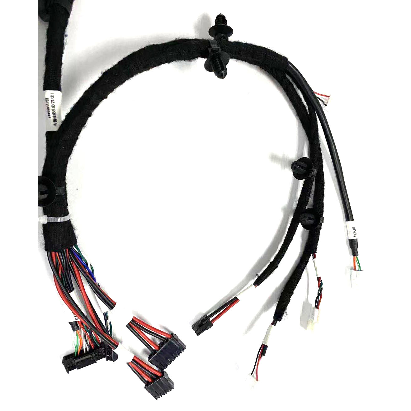 Custom cable assembly Molex/JST/XH terminal 4pin connector robot wire harness