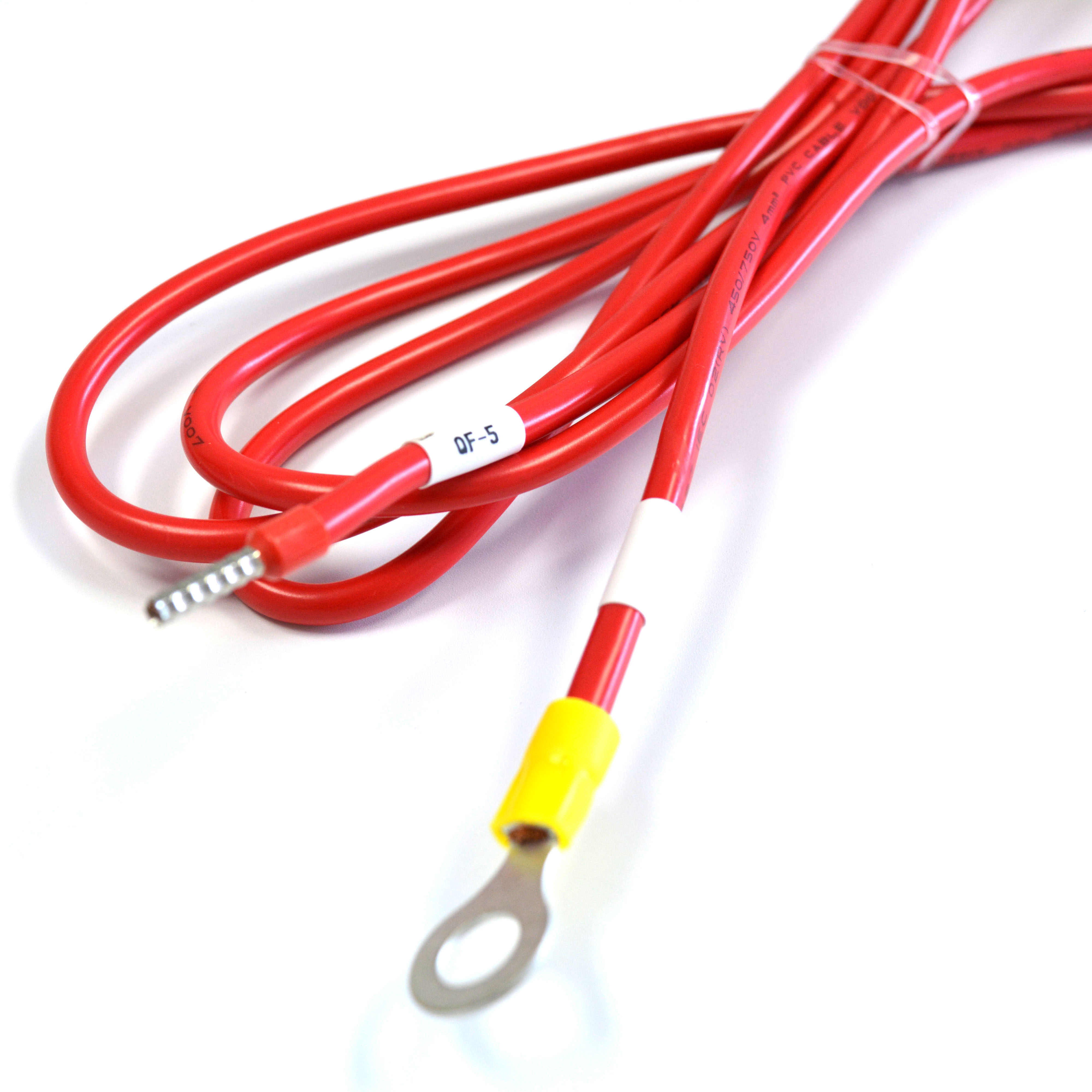 High quality Ring terminal to 8mm Ferrule terminal plug wiring harness for UPS /INVENTER batteries