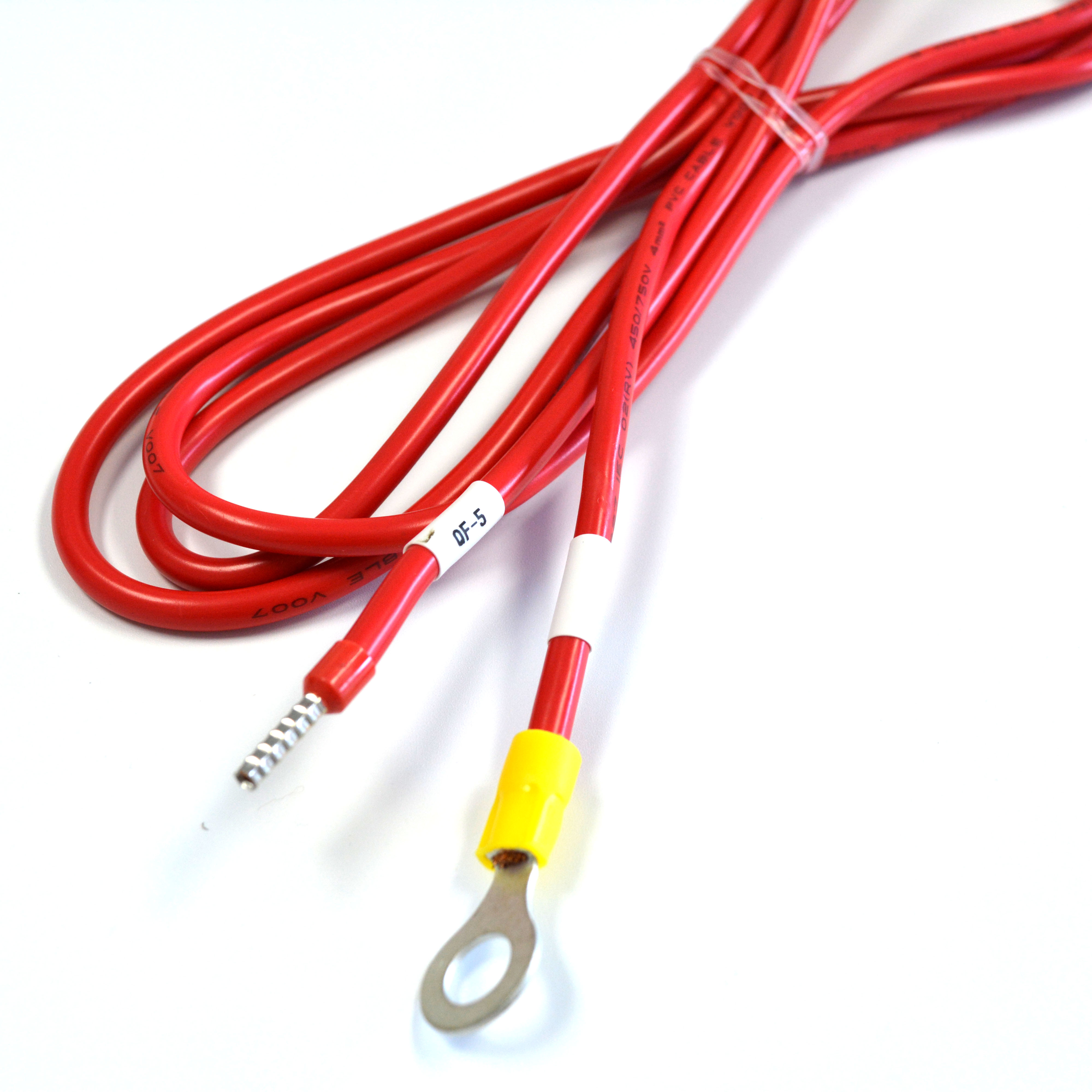 High quality Ring terminal to 8mm Ferrule terminal plug wiring harness for UPS /INVENTER batteries