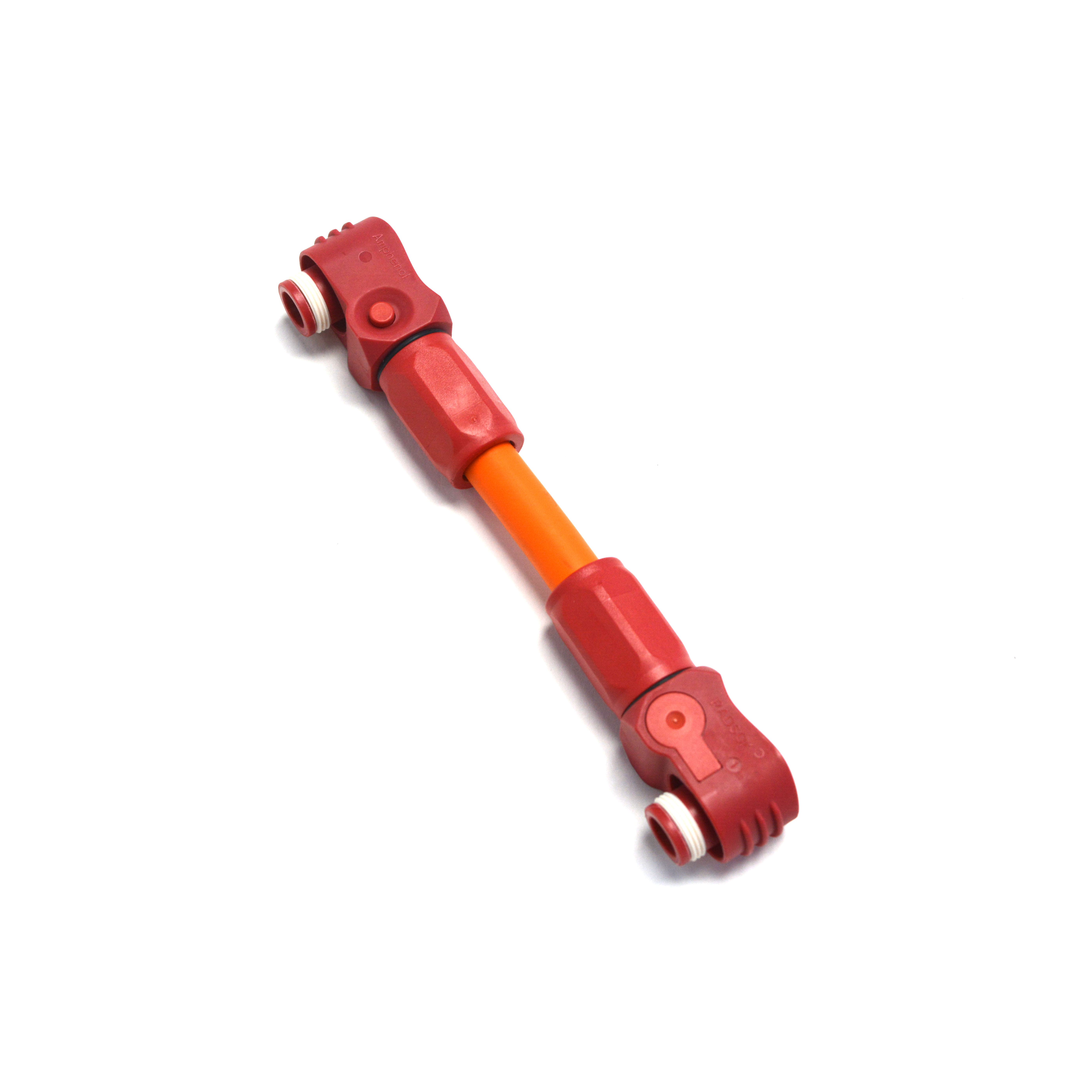 Red Female Plastic Surlok Plug and Male Socket Over Mold Battery 120A Storage Connector 6mm 25mm2 EV Cable