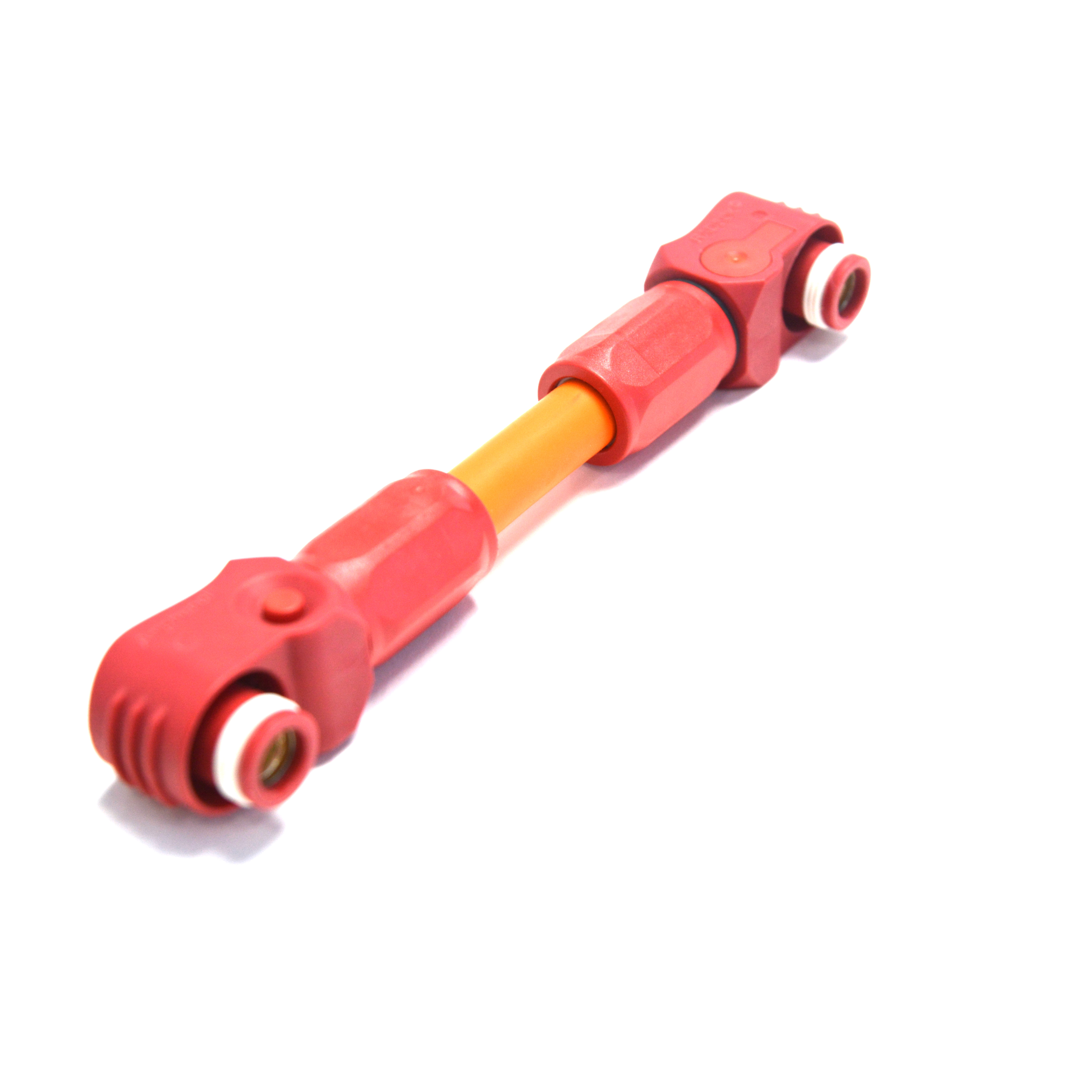 Red Female Plastic Surlok Plug and Male Socket Over Mold Battery 120A Storage Connector 6mm 25mm2 EV Cable